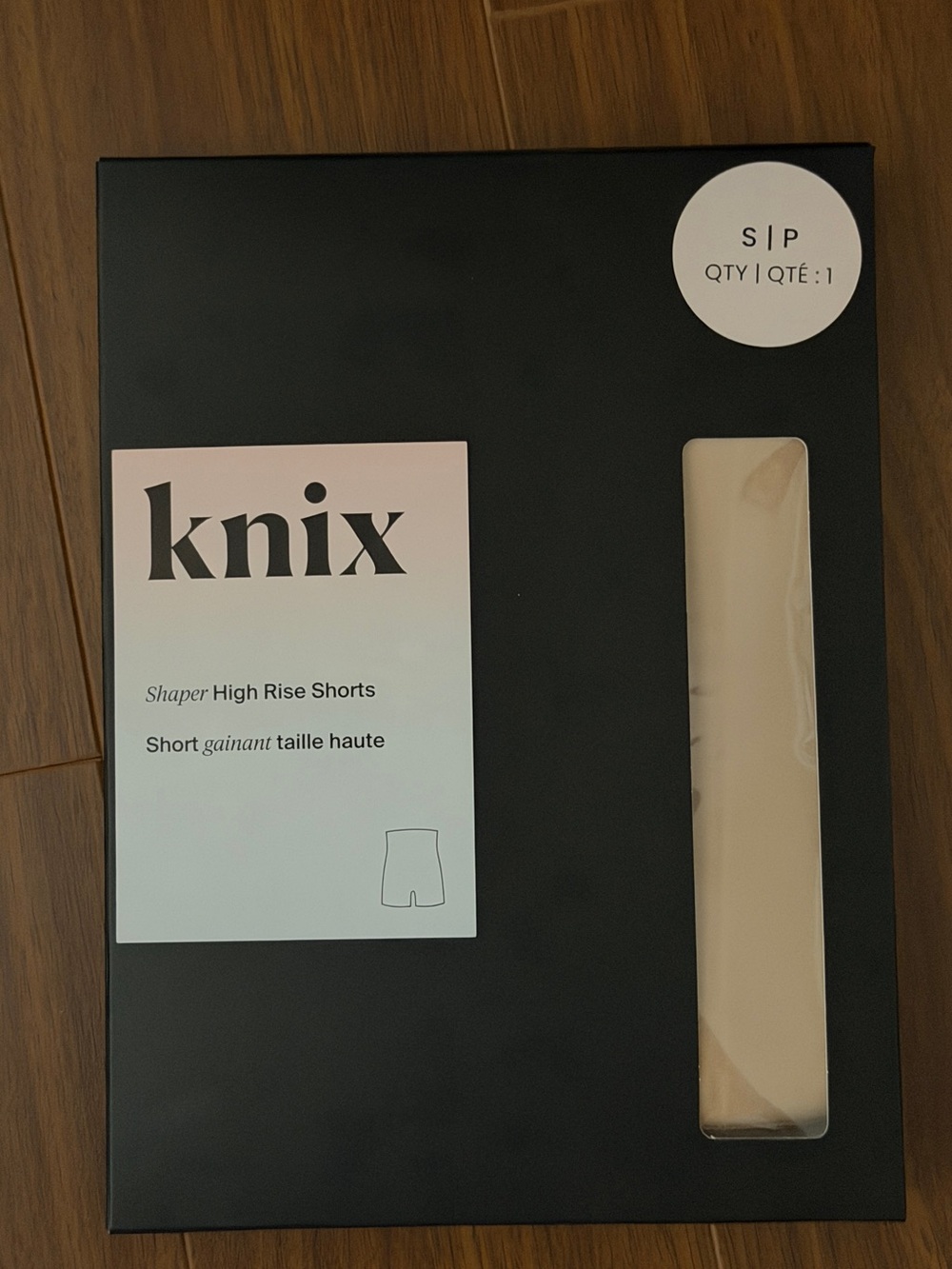 knix Customizable Shaper High Rise Shorts β Nude/Beige BNWT